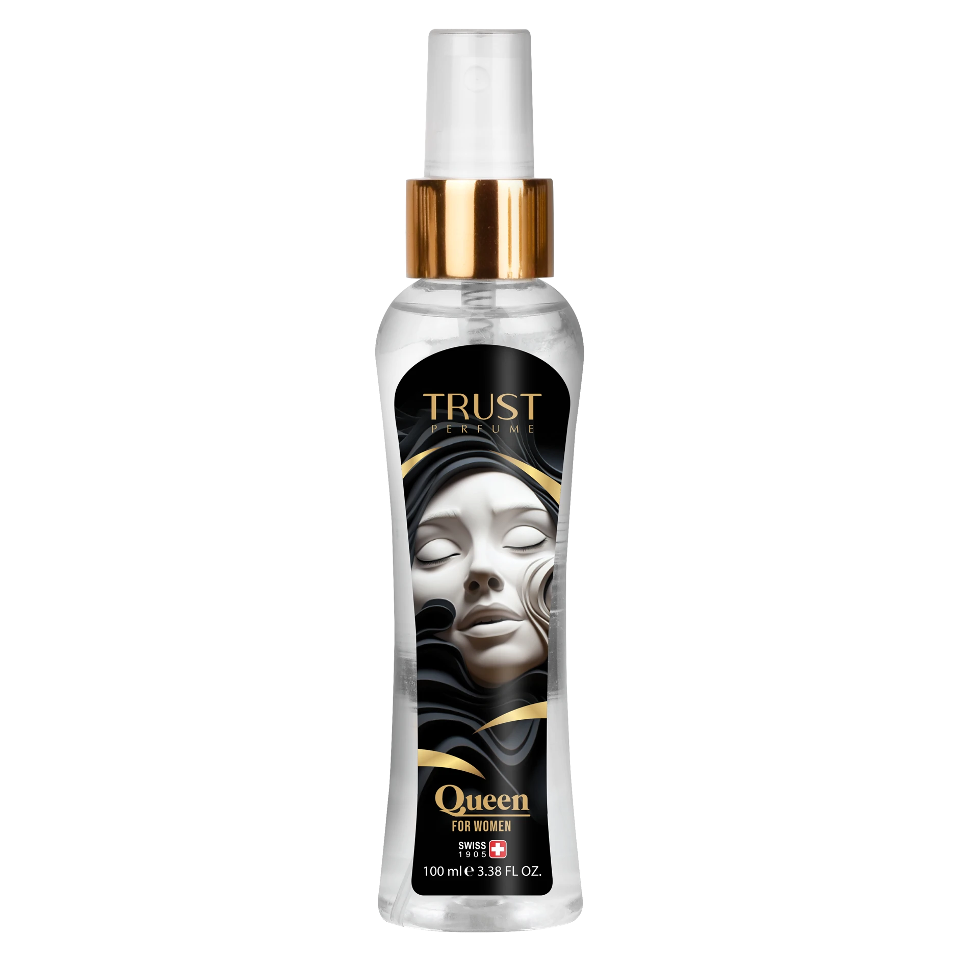 بادی میست زنانه تراست مدل Queen با حجم 100 میل - Image 1